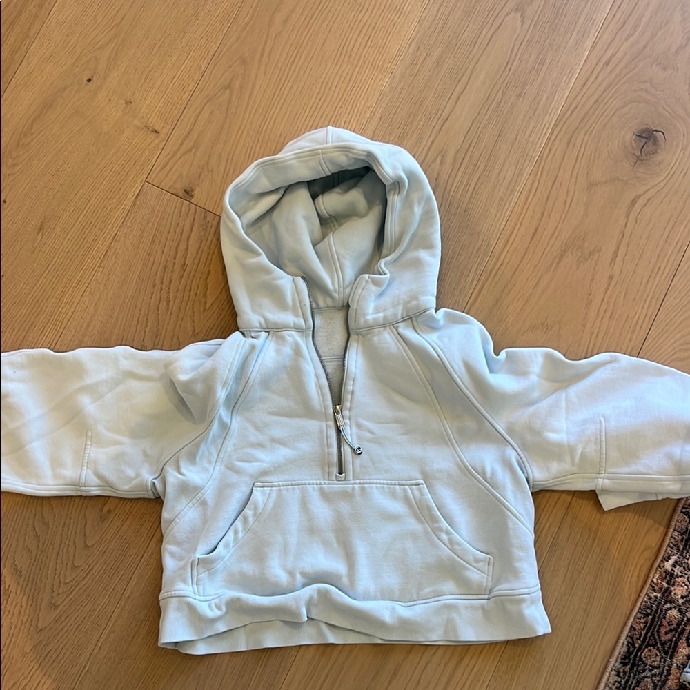 Lululemon Athletica Blue Sweatshirt Hoodie Relaxed Fit